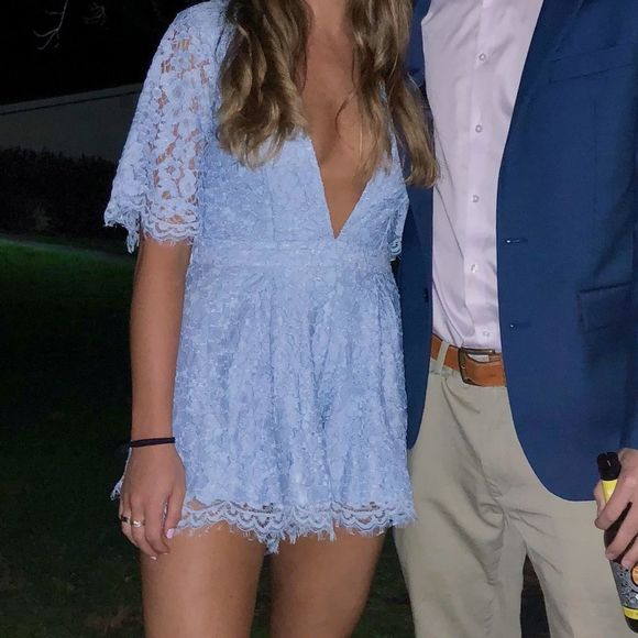 NBD Mila lace romper size medium - Picture 5 of 5